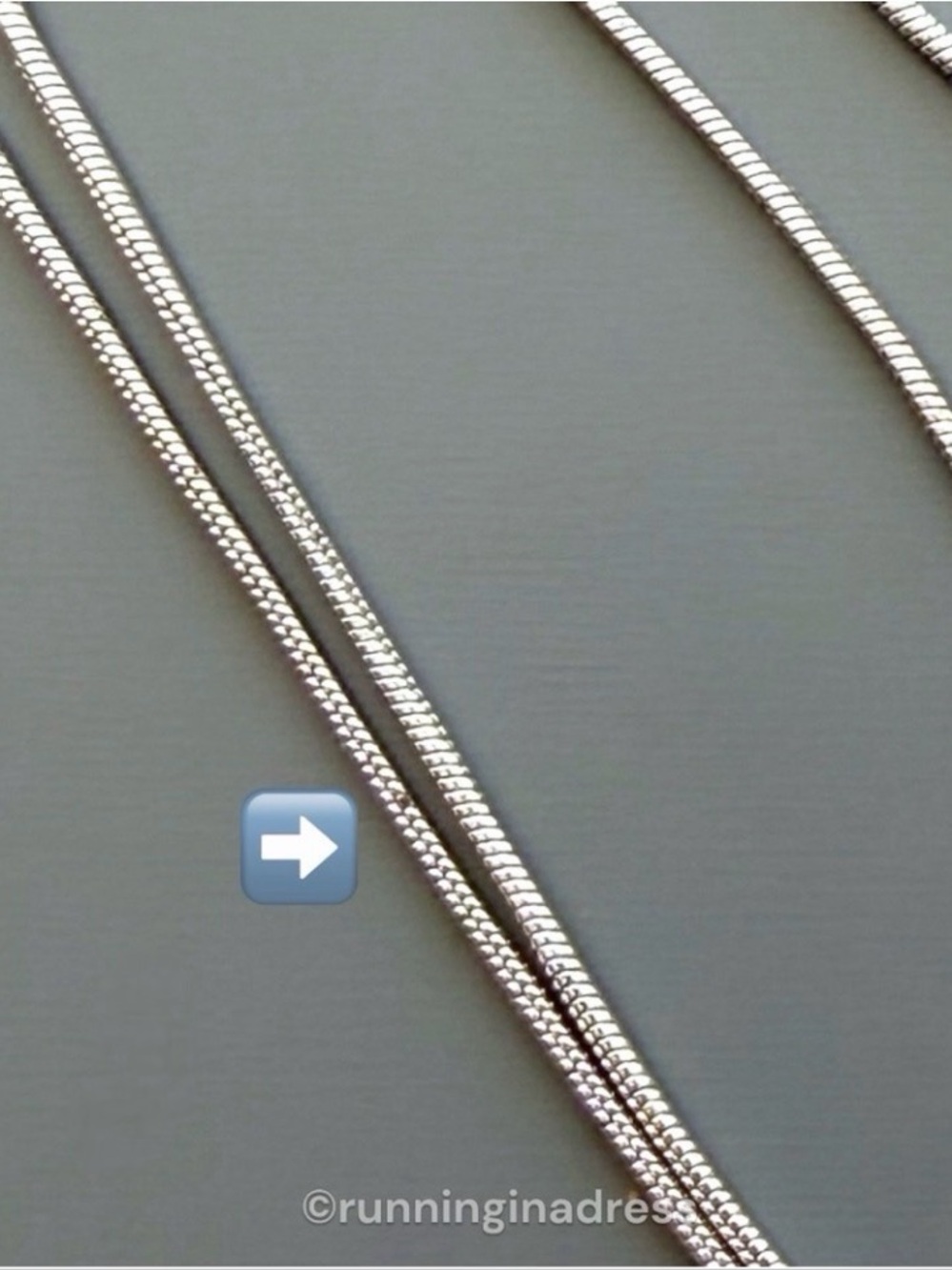 Christian Dior Vintage Heart Charm Snake Chain Necklace Silver CD Logo Y2K - Picture 11 of 12